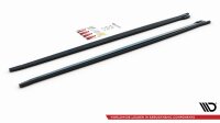 Maxton Design Seitenschweller Ansatz schwarz Hochglanz - BMW X2 F39 M-Paket