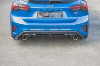 Maxton Design Heckansatz Flaps Diffusor V.1 schwarz Hochglanz - Ford Focus ST MK4