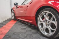 Maxton Design Seitenschweller Ansatz schwarz Hochglanz - Alfa Romeo 4C