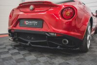 Maxton Design Middle diffuser rear extension black gloss - Alfa Romeo 4C