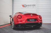 Maxton Design Mittlerer Diffusor Heckansatz schwarz Hochglanz - Alfa Romeo 4C