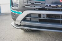 Maxton Design Front extension black gloss - VW T-Cross