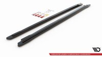 Maxton Design Side skirts extension extension black gloss - VW T-Cross