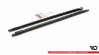 Maxton Design Side skirts extension extension black gloss - VW T-Cross