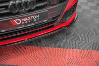 Maxton Design Front extension V.1 black gloss - Audi A7 C8 S-Line / S7 C8