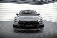 Maxton Design Frontansatz V.1 schwarz Hochglanz - Audi A7...