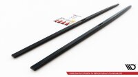 Maxton Design Side skirts extension extension black gloss - Audi A7 C8 S-Line / S7 C8