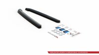 Maxton Design Heckansatz Flaps Diffusor schwarz Hochglanz - Audi S7 C8