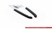 Maxton Design Rear extension Flaps diffuser black gloss - Audi S7 C8