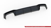 Maxton Design Diffuser rear extension black gloss - Audi S7 C8