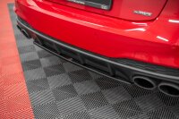 Maxton Design Middle diffuser rear extension black gloss - Audi S7 C8