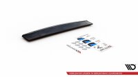 Maxton Design Mittlerer Diffusor Heckansatz schwarz Hochglanz - Audi S7 C8