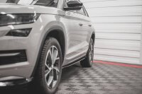 Maxton Design Seitenschweller Ansatz schwarz Hochglanz - Skoda Kodiaq MK1 Sportline/RS