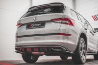 Maxton Design Diffuser rear extension black gloss - Skoda...