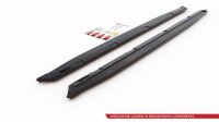 Maxton Design Side skirts extension extension black gloss...