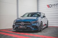 Maxton Design Frontansatz V.1 schwarz Hochglanz - Mercedes A35 AMG / AMG-Line W177