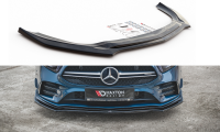 Maxton Design Front extension V.2 black gloss - Mercedes...