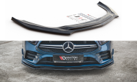 Maxton Design Frontansatz V.2 schwarz Hochglanz - Mercedes A35 AMG / AMG-Line W177