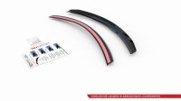 Maxton Design Spoiler Cap schwarz Hochglanz - Mercedes A35 AMG Hatchback W177