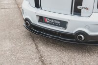 Maxton Design Middle diffuser rear extension black gloss - Mini Countryman MK1 JCW