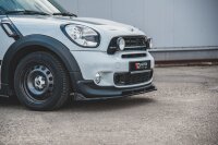 Maxton Design Front extension black gloss - Mini Countryman MK1 JCW