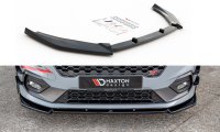 Maxton Design Front extension V.7 black gloss - Ford...