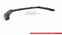 Maxton Design Front extension V.7 black gloss - Ford Fiesta MK8 ST / ST-Line