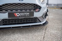 Maxton Design Frontansatz V.7 schwarz Hochglanz - Ford Fiesta MK8 ST / ST-Line