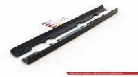 Maxton Design Side skirts extension extension V.2 black gloss - Ford Fiesta MK8 ST / ST-Line