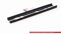 Maxton Design Side skirts extension extension V.2 black gloss - Ford Fiesta MK8 ST / ST-Line