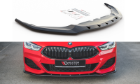 Maxton Design Front extension V.1 black gloss - BMW 8...