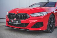 Maxton Design Front extension V.1 black gloss - BMW 8 Coupe G15 / 8 Gran Coupe M Package G16