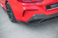 Maxton Design Middle diffuser rear extension black gloss - BMW 8 Coupe M-Package G15