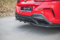 Maxton Design Middle diffuser rear extension DTM Look black gloss - BMW 8 Coupe M-Package G15