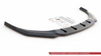 Maxton Design Front extension V.4 black gloss - Hyundai I30 N MK3 Hatchback/ Fastback