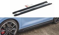 Maxton Design Side skirts extension extension V.4 black...