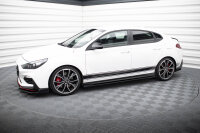 Maxton Design Side skirts extension extension V.5 black...