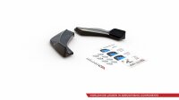 Maxton Design Heckansatz Flaps Diffusor V.3 schwarz Hochglanz - Hyundai I30 N MK3 Hatchback