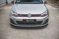 Maxton Design Racing Front extension - VW Golf 7 GTI