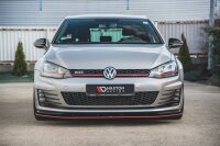 Maxton Design Racing Front extension - VW Golf 7 GTI