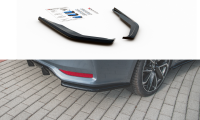 Maxton Design Rear extension Flaps diffuser black gloss -...