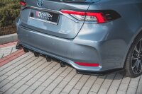 Maxton Design Diffuser rear extension black gloss - Toyota Corolla XII Limosine