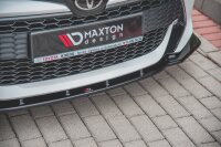 Maxton Design Front extension V.1 black gloss - Toyota Corolla XII Touring Sports/ Hatchback