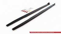 Maxton Design Side skirts extension extension black gloss - Toyota Corolla XII Touring Sports