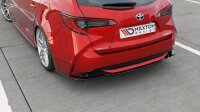 Maxton Design Rear extension Flaps diffuser black gloss - Toyota Corolla XII Touring Sports