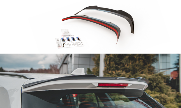 Maxton Design Spoiler Cap black gloss - Toyota Corolla XII Touring Sports