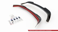 Maxton Design Spoiler Cap black gloss - Toyota Corolla XII Hatchback