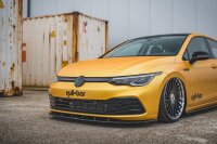 Maxton Design Frontansatz V.1 schwarz Hochglanz - VW Golf 8