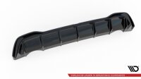 Maxton Design Diffuser rear extension black gloss - VW Golf 8