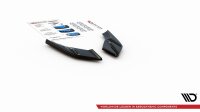 Maxton Design Heckansatz Flaps Diffusor schwarz Hochglanz - VW Golf 8